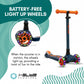 I-GLIDE 3-Wheel Kids Scooter - Blue/Orange