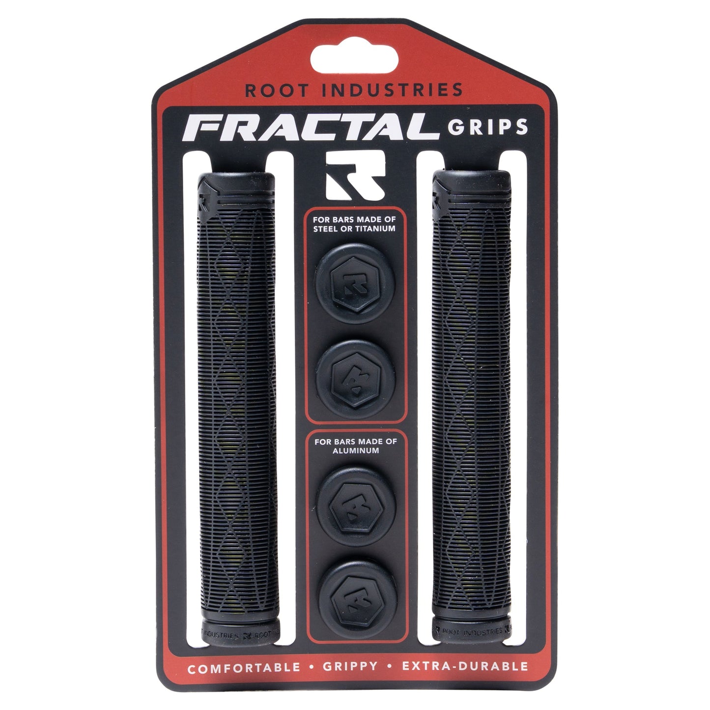 Root Industries FRACTAL Grips - Black