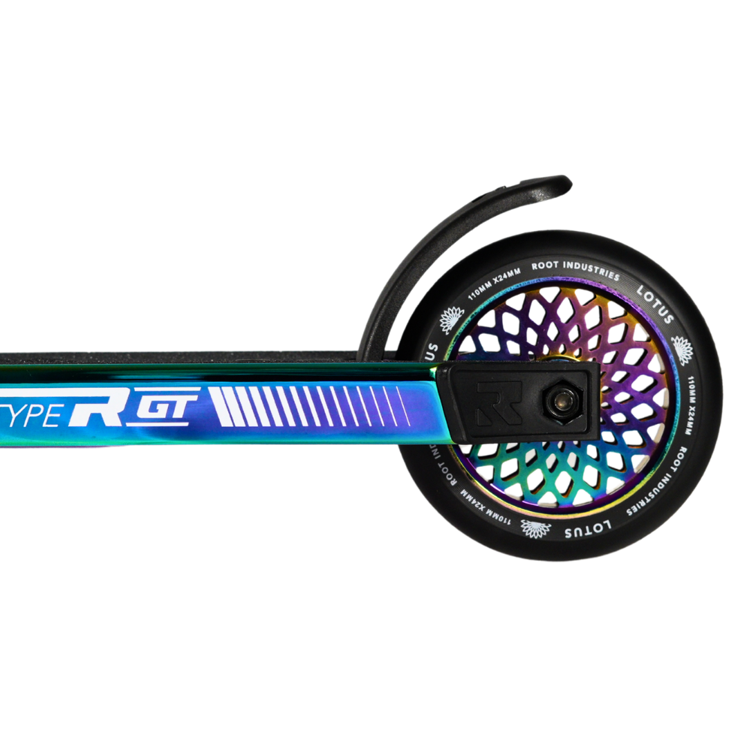 Root Industries Type R GT Complete - Rocket Fuel - rear wheel detail