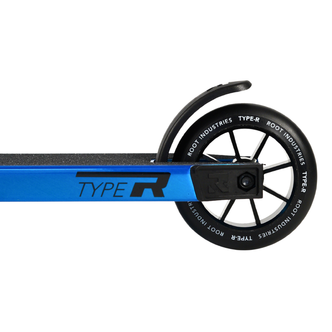 Root Industries Type R Pro Complete - Blue - rear wheel detail