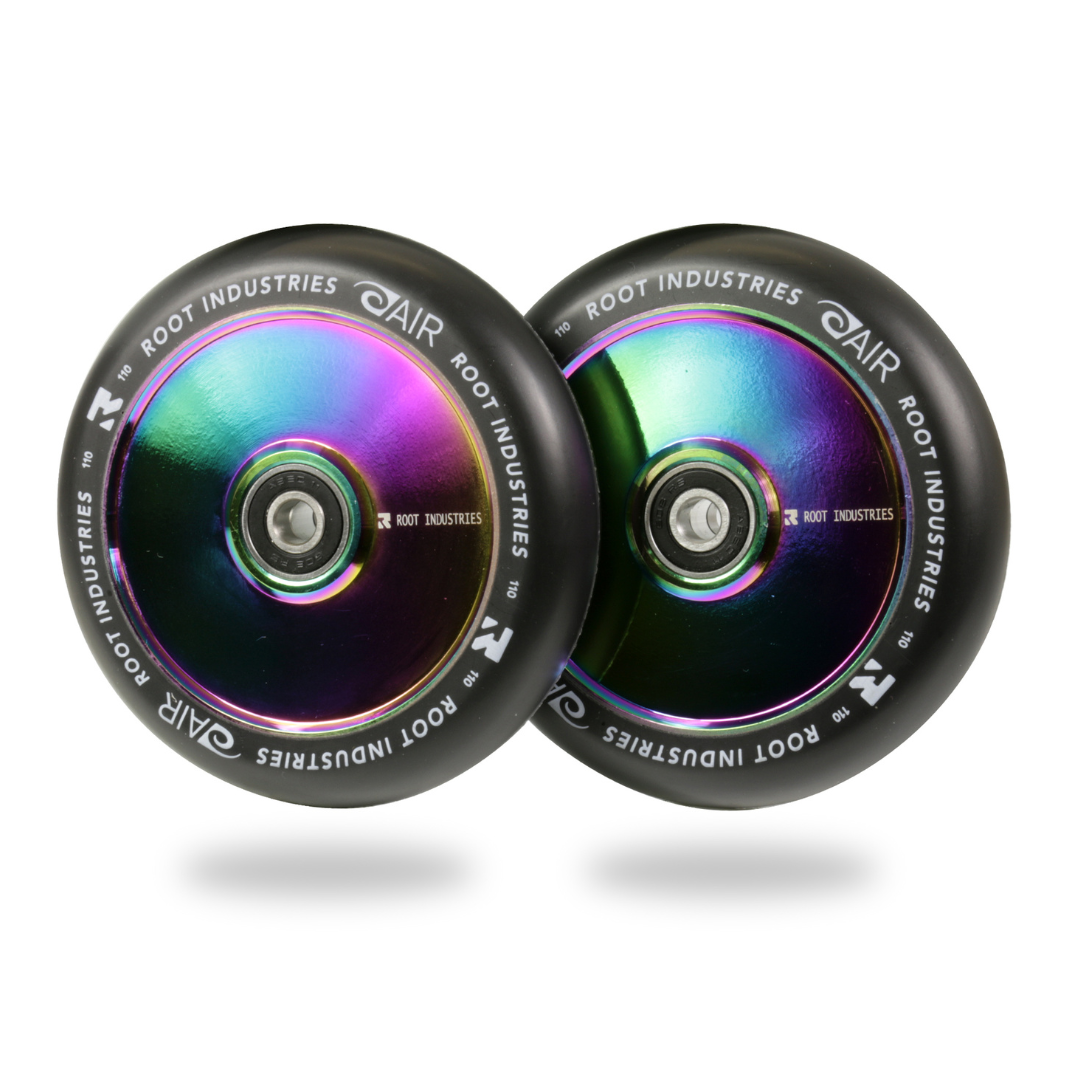 Root Industries AIR 110mm Wheels - Black/Rocket Fuel
