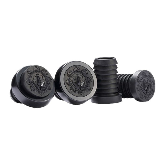 Envy Halo Bar Ends - Black - hero