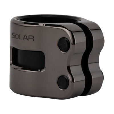 DRONE Solar Double Clamp - Smoked Chrome - hero