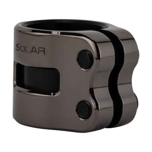 DRONE Solar Double Clamp - Smoked Chrome - hero