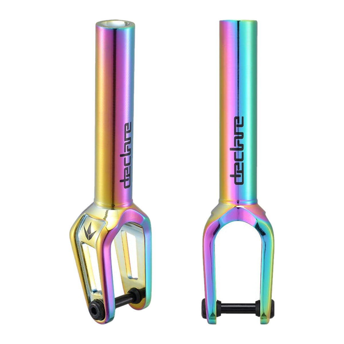 Envy Declare Fork V2 - SCS / Oil Slick - two angles