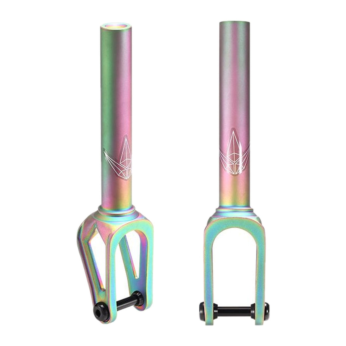 Envy Diamond Fork IHC - Matted Oil Slick - two angles