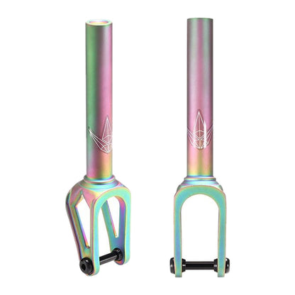 Envy Diamond Fork IHC - Matted Oil Slick - two angles