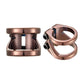 Envy Z 2-Bolt Oversized Clamp - Copper - two angles