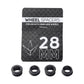 Envy Wheel Spacer Conversion pack 28mm - (4 spacers in pack) (Rubbers Not included)
