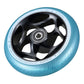 120mm/30mm TRI Bearing Wheel - Black / Teal
