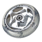 Envy 120mm/30mm TRI Bearing Wheel - Chrome / Clear (Single)