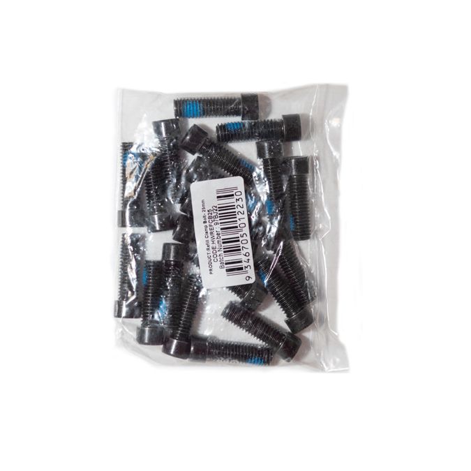 Envy Refill Clamp Bolt - 25mm (20 pack for hardware kit) Suits 3 or 4 Bolt Clamp