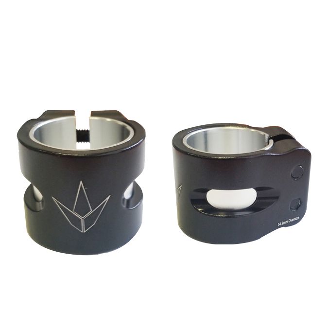 2 Bolt Oversize Clamp - Black