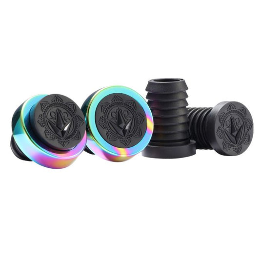 Halo Bar Ends - Oil Slick