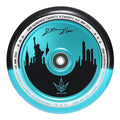 Envy Jon Reyes 120mm Wheel - Black /Teal (Single)