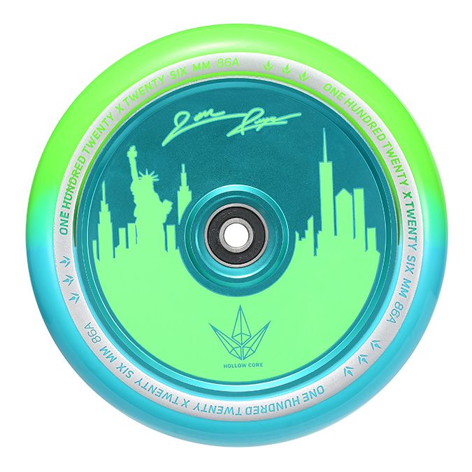 Envy Jon Reyes 120mm Wheel - Green /Teal (Single)