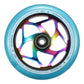 Envy 120mm/30mm TRI Bearing Wheel - Oil Slick / Teal (Single)