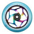 Envy 120mm/30mm TRI Bearing Wheel - Oil Slick / Teal (Single)