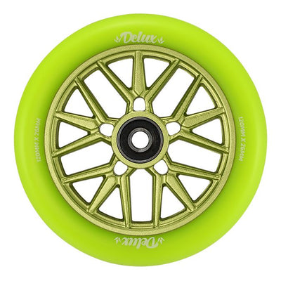 120mm Delux Wheel - Green