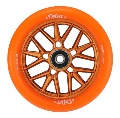 Envy 120mm Delux Wheel - Orange (Single)