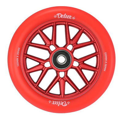 Envy 120mm Delux Wheel - Red (Single)