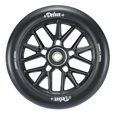 Envy 120mm Delux Wheel (Single) - Black