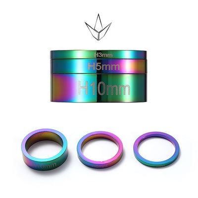 Envy Bar Spacers Oil Slick  3 Pack (3mm, 5mm, 10mm)