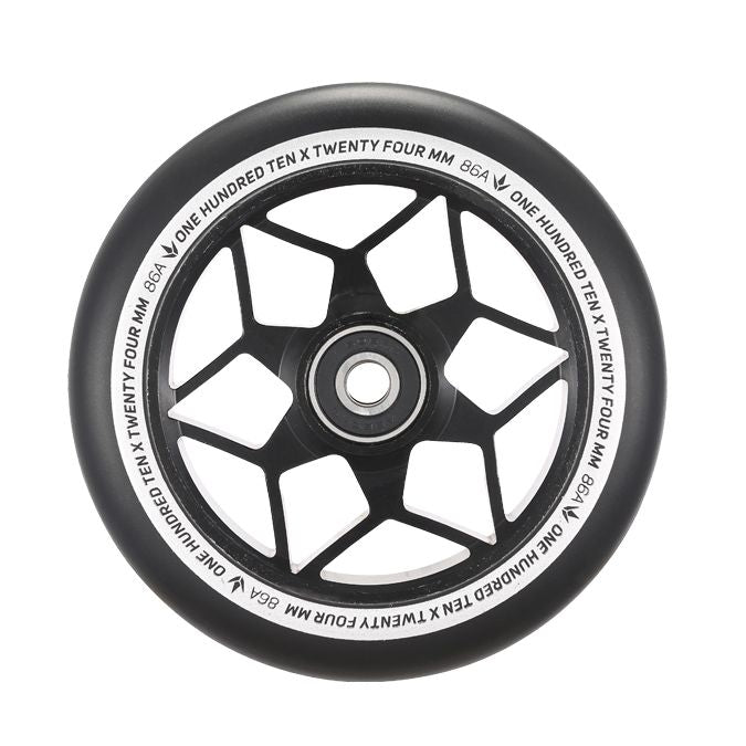 Envy 110mm Diamond Wheel (Single) - Black