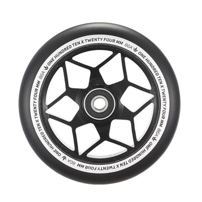 Envy 110mm Diamond Wheel (Single) - Black