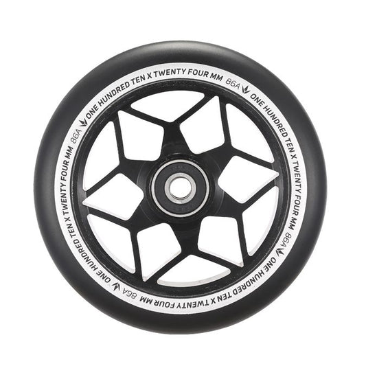Envy 110mm Diamond Wheel (Single) - Black