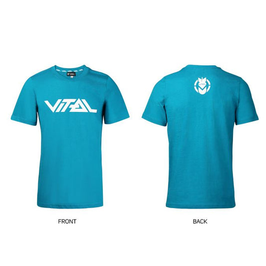 Vital T Shirt Logo Teal - Medium
