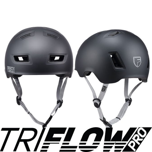 Fasen Protection- TriFlow Pro Helmet - Matte Black- Medium