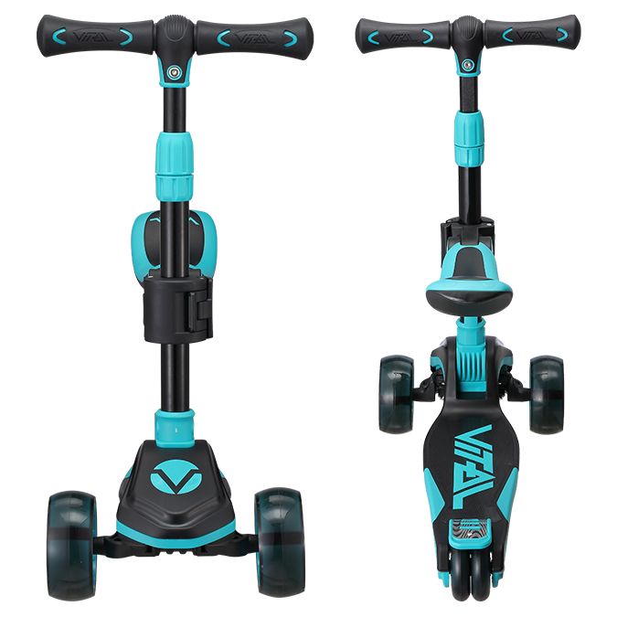 Vital Scooters – Tyke 3 Wheel Scooter- Teal