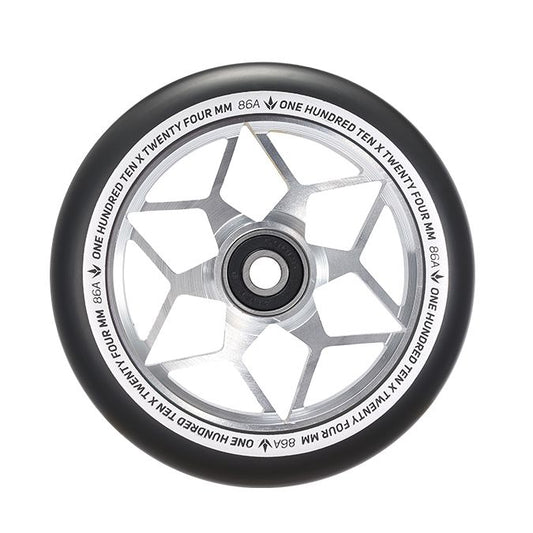 Envy 110mm Diamond Wheel (Single) - Silver