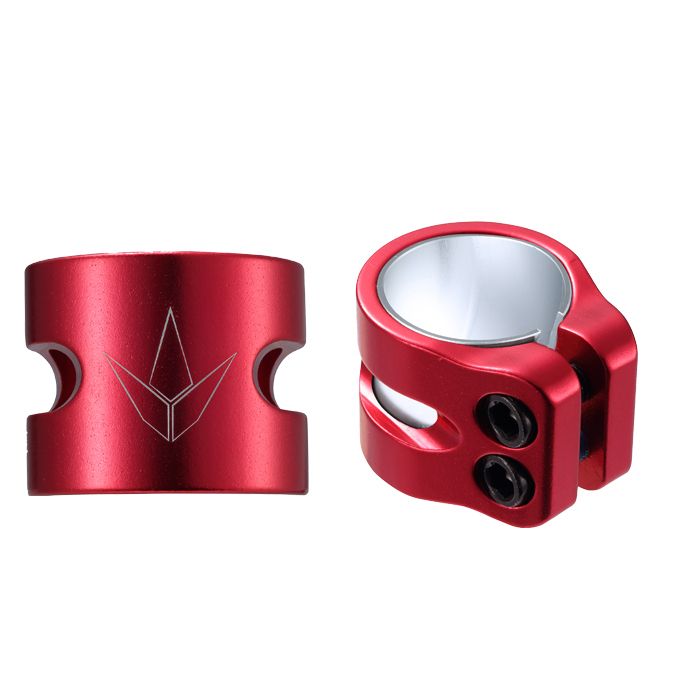 2 Bolt Oversize Clamp - Red