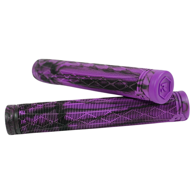 Root Industries FRACTAL Grips - Purple/Black