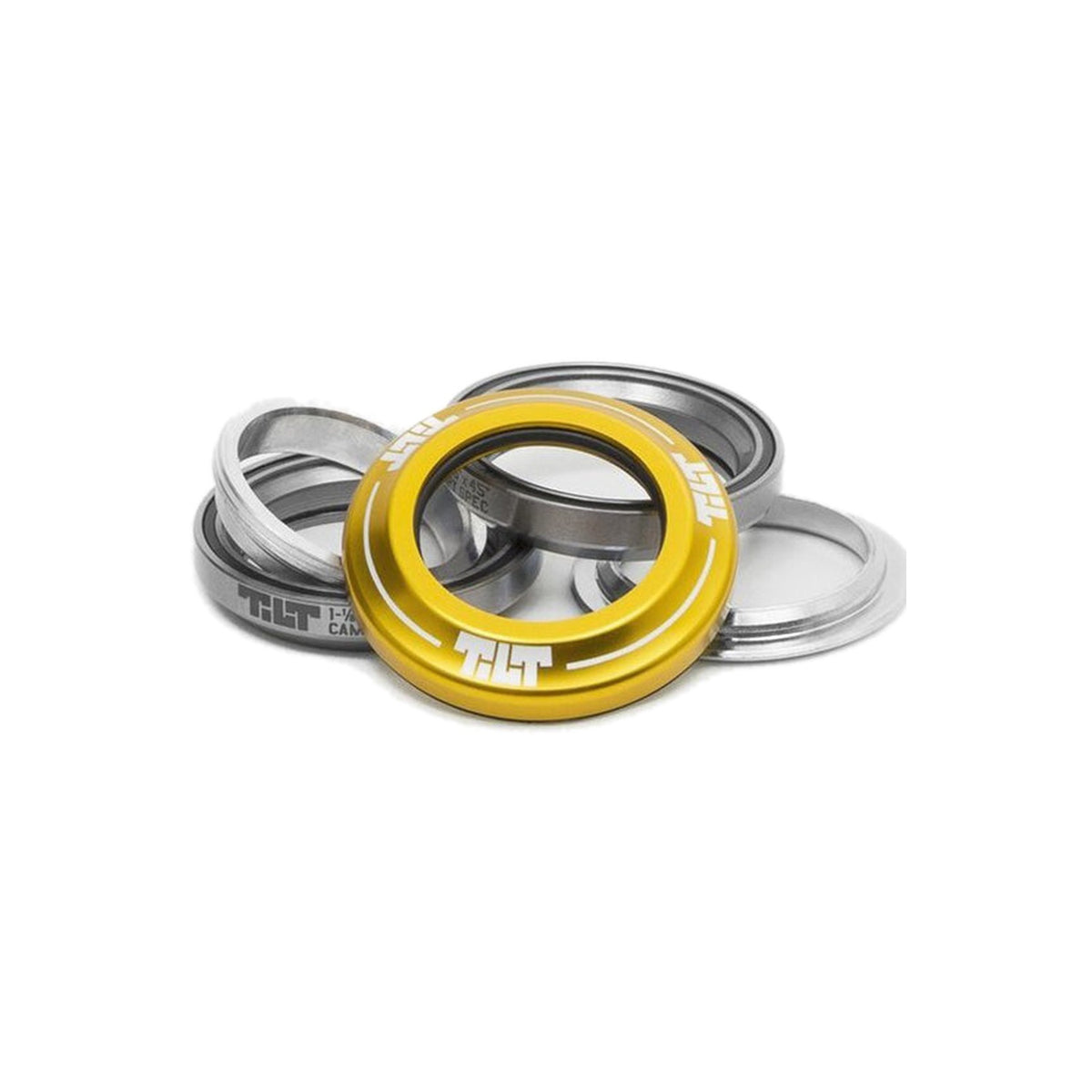 Tilt Integrated Headset - Gold - hero