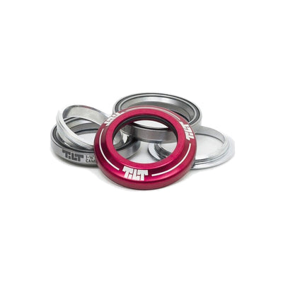 Tilt Integrated Headset - Red - hero