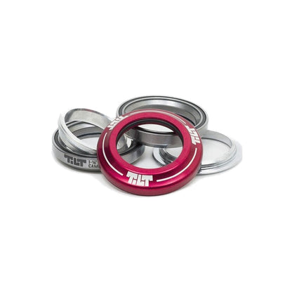 Tilt Integrated Headset - Red - hero