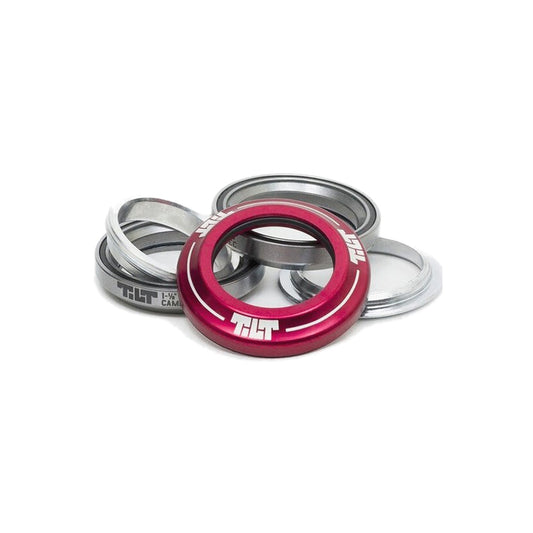 Tilt Integrated Headset - Red - hero