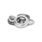 Tilt Integrated Headset - Silver - hero