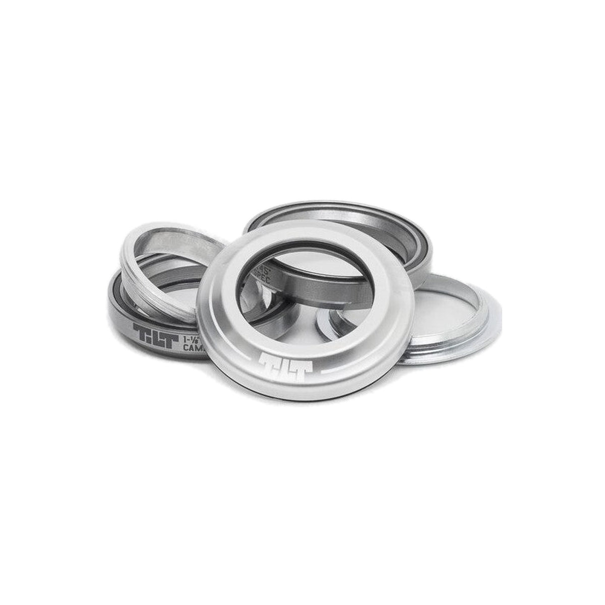 Tilt Integrated Headset - Silver - hero