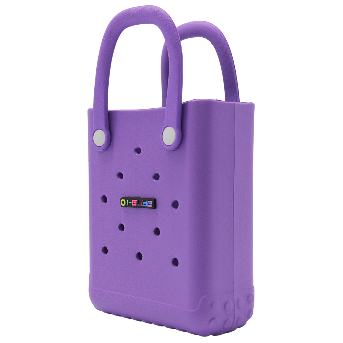 I-GLIDE Adventure Tote Bag with Charms - Purple