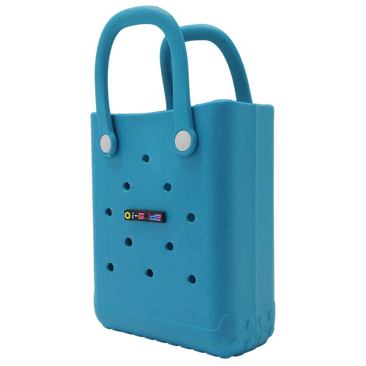I-GLIDE Adventure Tote Bag with Charms - Turquoise - 4