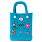 I-GLIDE Adventure Tote Bag with Charms - Turquoise