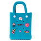 I-GLIDE Adventure Tote Bag with Charms - Turquoise