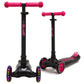 I-GLIDE 3-Wheel Kids Scooter - Black/Pink