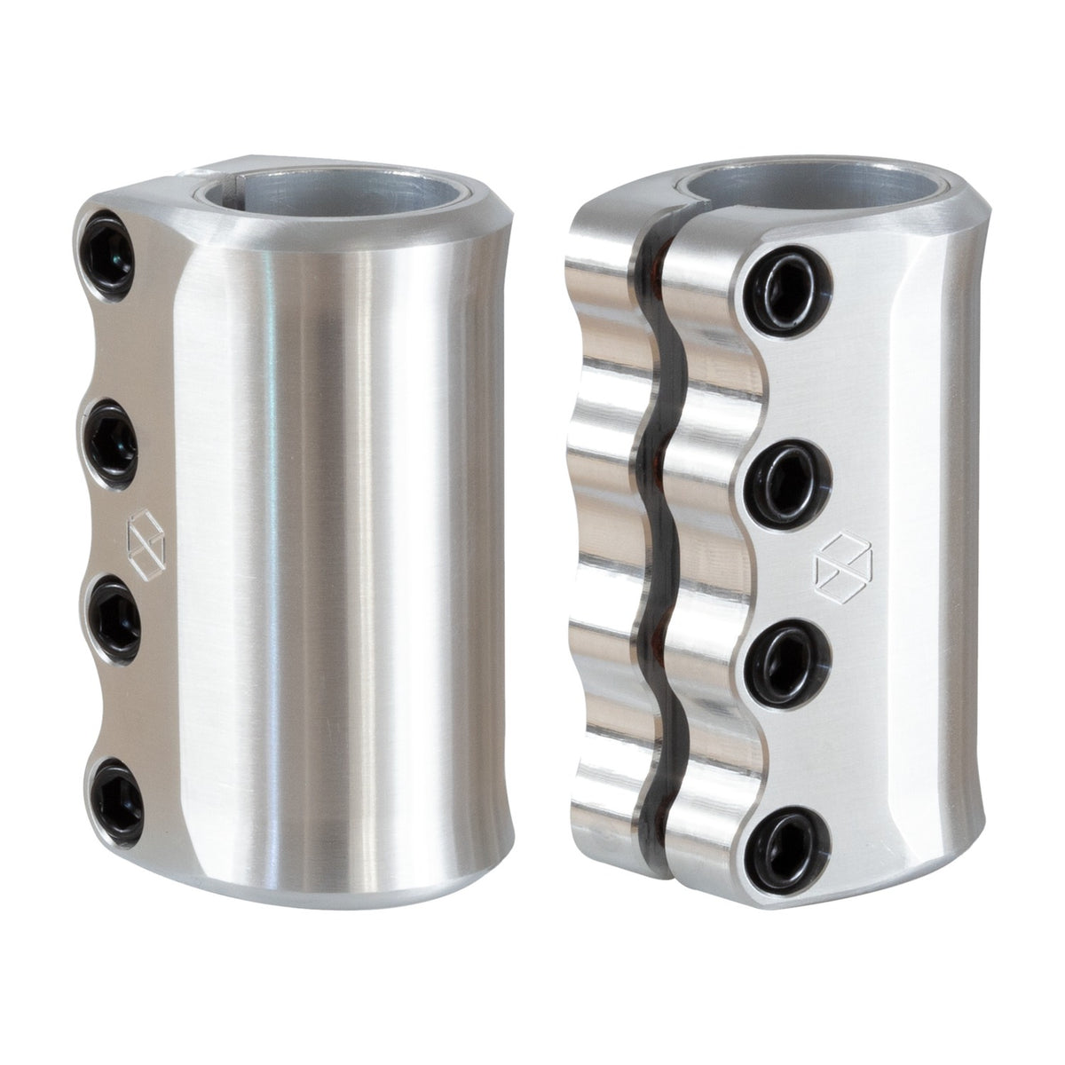 NATIVE Orca XL SCS Clamp - Raw - two angles