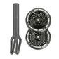 Unfair FX-1 Fork + Root Honeycore 120mm Wheels Saver Pack – Graphite / Black on Black