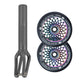 Unfair FX-1 Fork + Root Lotus 110mm Wheels Saver Pack – Graphite / Black on Rocket Fuel